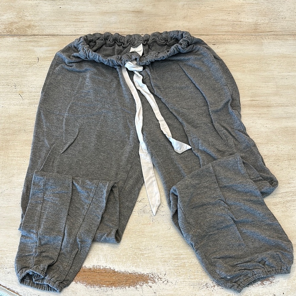 Woman’s Grey Jogger Pajama Pants